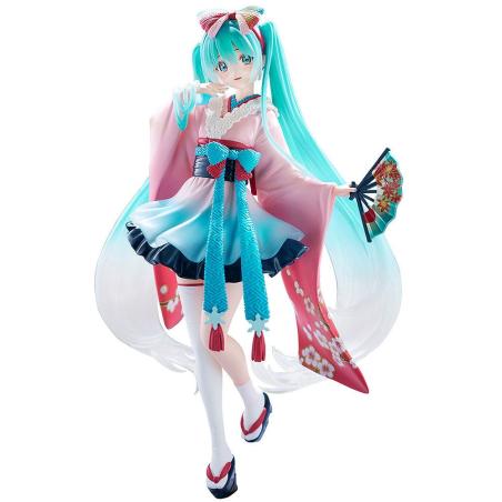Hatsune Miku Estatua Neo Tokyo Series Kimono 22 cm
