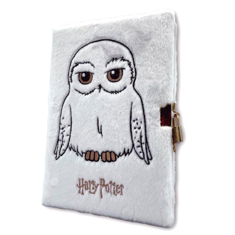 Cuaderno peluche A5 Hedwig Harry Potter