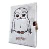 Cuaderno peluche A5 Hedwig Harry Potter