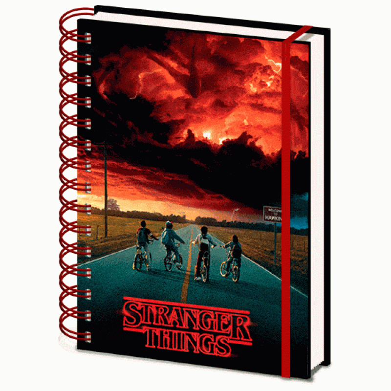 Cuaderno A5 lenticular Mind Flayer Stranger Things