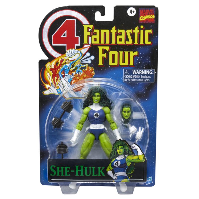 Figura She-Hulk Los 4 Fantasticos Marvel 15cm