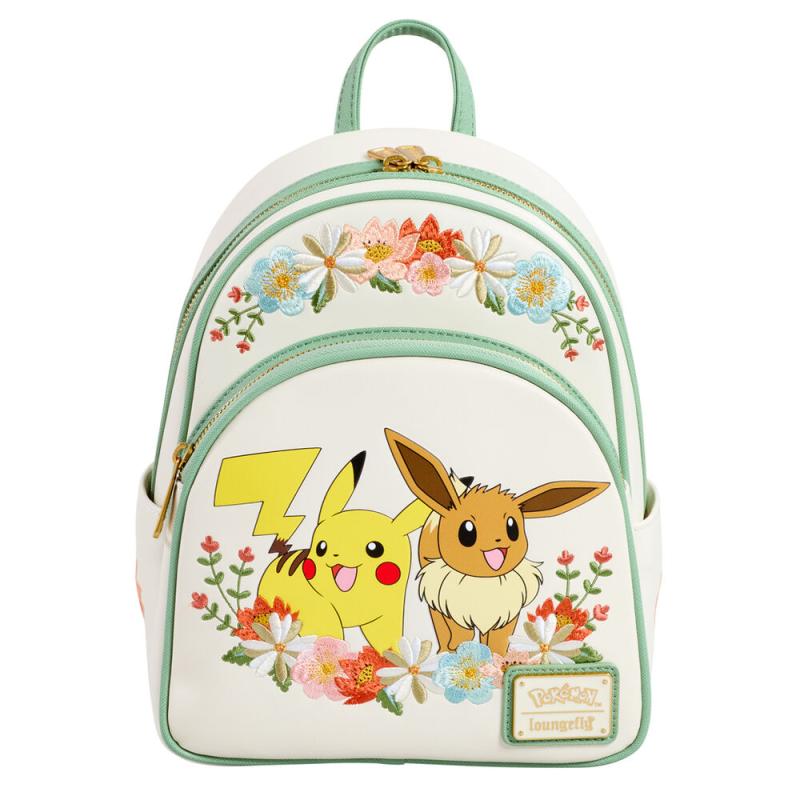 Figura Pikachu & Eevee Floral Pokemon Loungefly