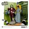 Beetlejuice Beetlejuice Pack de 4 Estatuas Movie Maniacs 15 cm