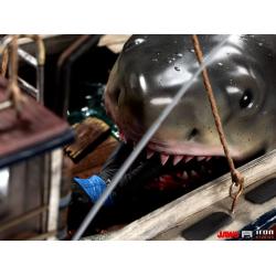 Tiburón Estatua 1/20 Demi Art Scale Jaws Attack 104 cm