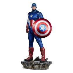 The Infinity Saga Estatua BDS Art Scale 1/10 Captain America Battle of NY 23 cm
