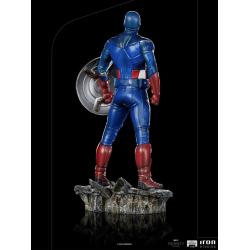 The Infinity Saga Estatua BDS Art Scale 1/10 Captain America Battle of NY 23 cm