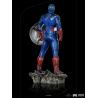 The Infinity Saga Estatua BDS Art Scale 1/10 Captain America Battle of NY 23 cm