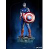 The Infinity Saga Estatua BDS Art Scale 1/10 Captain America Battle of NY 23 cm