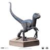 Jurassic World Icons Estatua Velociraptor Blue 9 cm
