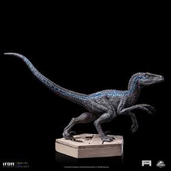 Jurassic World Icons Estatua Velociraptor Blue 9 cm