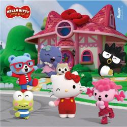 Puzzle Hello Kitty - Hello Kitty and Friends 3x49pzs