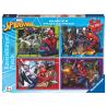 Puzzle Spiderman Marvel 4x100pzs