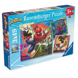 Puzzle Spiderman Marvel 3x49pzs
