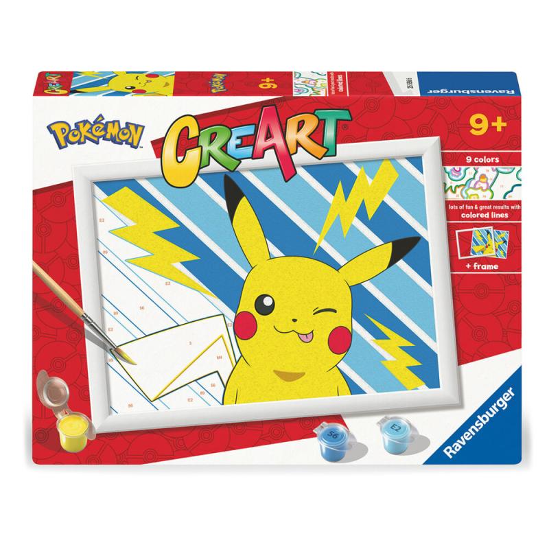 Kit de pintura CreArt Pikachu Pokemon