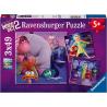 Puzzle Del Reves 2 Disney Pixar 3x49pzs