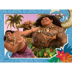 Puzzle Vaiana 2 Disney 12-16-20-24pzs