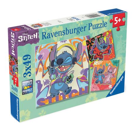 Puzzle Stitch Disney 3x49pzs