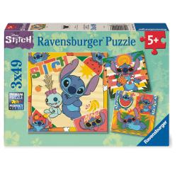 Puzzle Stitch Disney 3x49pzs