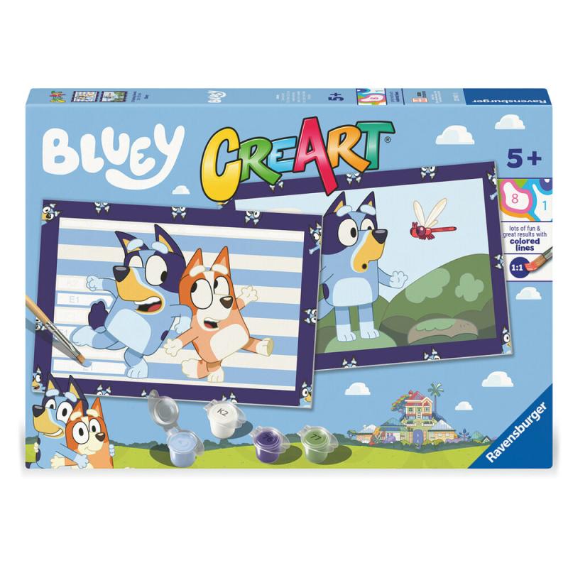 Kit de pintura CreArt Bluey