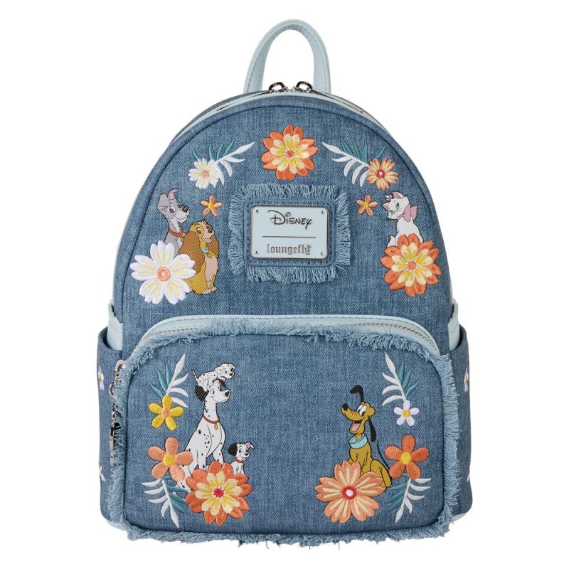 Mochila Denim Disney Loungefly 26cm