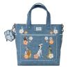 Bolso Mochila + Monedero Denim Disney Loungefly