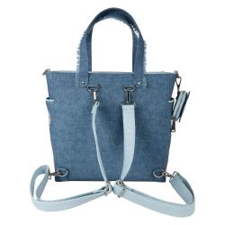 Bolso Mochila + Monedero Denim Disney Loungefly