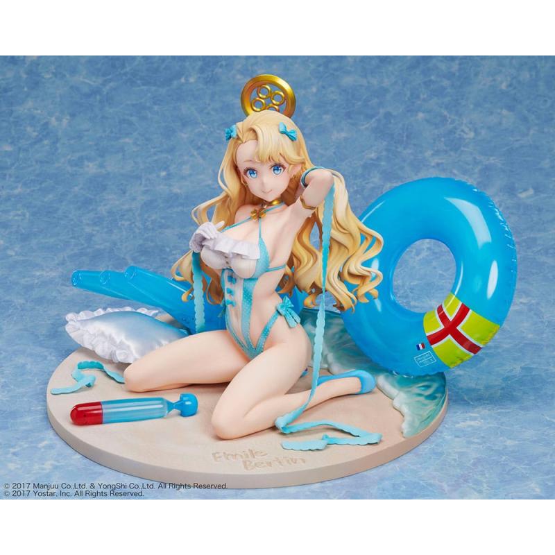 Azur Lane Statue PVC 1/4 Emile Bertin swimsuit costume Côte d'Azur 21 cm
