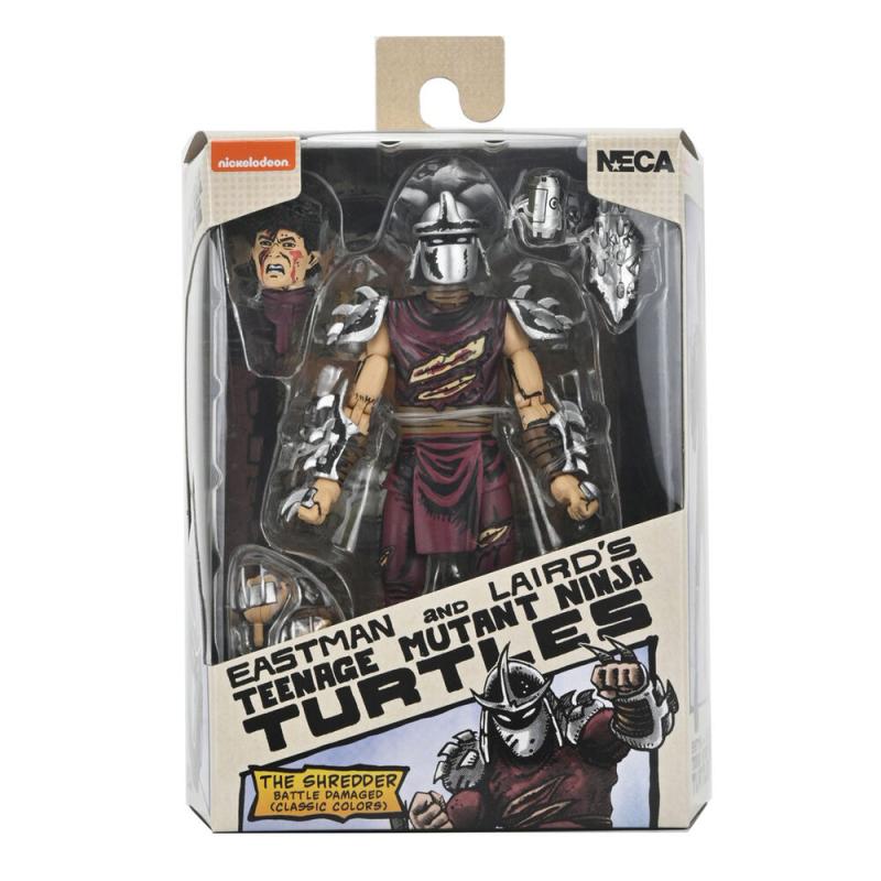 Figura The Sheredder Battle Damaged Teenage Mutant Tortugas Ninja 18cm