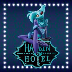 Figura Angel Dust Ver.B Monitor Hazbin Hotel 16cm