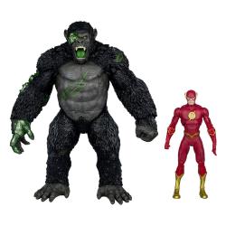 DC Multiverse Pack de 2 Figuras Flash vs. Titano 18 cm