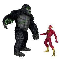 DC Multiverse Pack de 2 Figuras Flash vs. Titano 18 cm