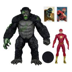 DC Multiverse Pack de 2 Figuras Flash vs. Titano 18 cm