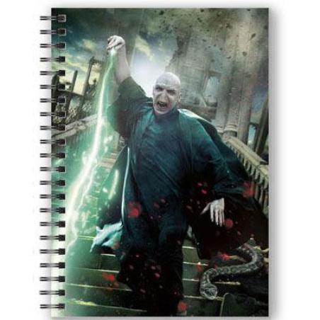 Cuaderno A5 3D Voldemort Harry Potter