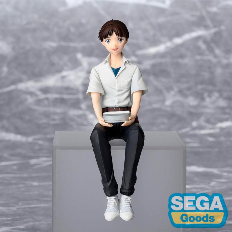 Figura PM Perching Shinji Ikari Rebuild of Evangelion 14cm