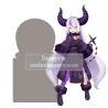 Figura La + Darknes Hololive Production Hikkake 10cm