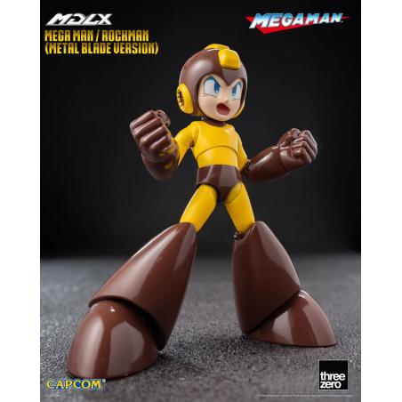 Mega Man Figura MDLX Mega Man / Rockman (Metal Blade Version) 10 cm
