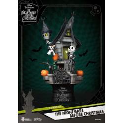 Pesadilla antes de Navidad Diorama PVC D-Stage Jack's Haunted House 15 cm