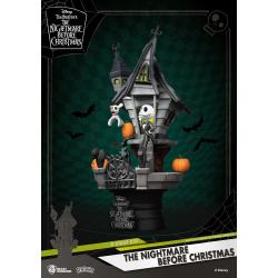 Pesadilla antes de Navidad Diorama PVC D-Stage Jack's Haunted House 15 cm