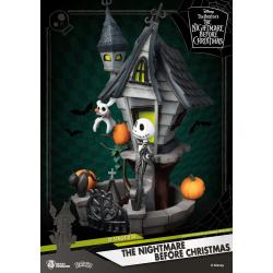 Pesadilla antes de Navidad Diorama PVC D-Stage Jack's Haunted House 15 cm