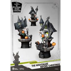 Pesadilla antes de Navidad Diorama PVC D-Stage Jack's Haunted House 15 cm