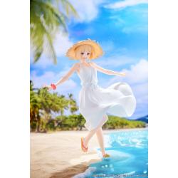 Lycoris Recoil Estatua PVC 1/7 Chisato Nishikigi White Dress Ver. 23 cm