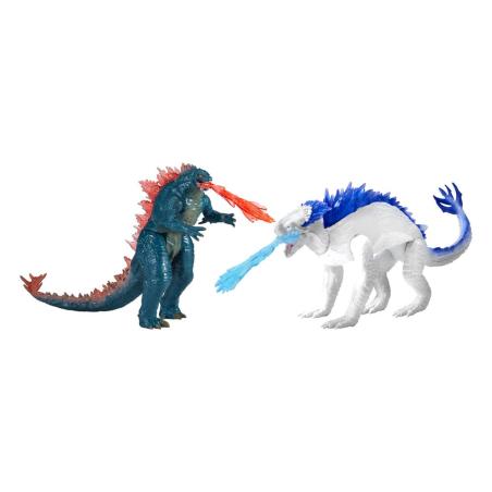 Godzilla x Kong: El Nuevo Imperio Diorama 2-Pack Godzilla vs Shimo 15 cm