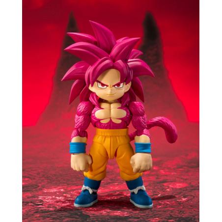 Dragon Ball Daima Figura S.H.Figuarts Super Saiyan Level 4 Son Goku (mini) 8 cm