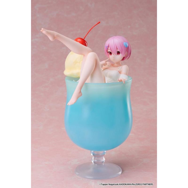 Re:Zero Starting Life in another World Estatua PVC 1/7 Ram Cream Soda Ver. 21 cm