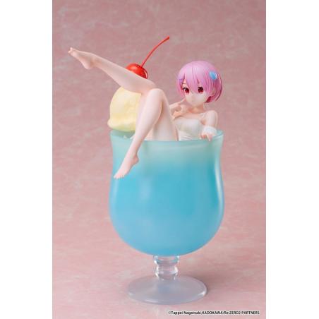 Re:Zero Starting Life in another World Estatua PVC 1/7 Ram Cream Soda Ver. 21 cm