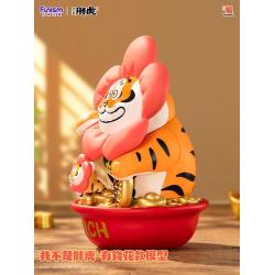 I Am Not Fat Tiger Estatua Alexander the Tiger Rich Flower 20 cm