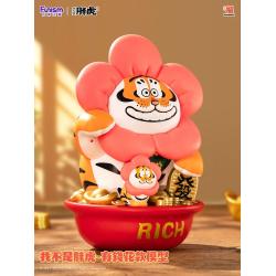 I Am Not Fat Tiger Estatua Alexander the Tiger Rich Flower 20 cm