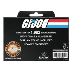 G.I. Joe Moneda Decision A Real American Hero 60th Anniversary 24k Gold Plated Limited Edition