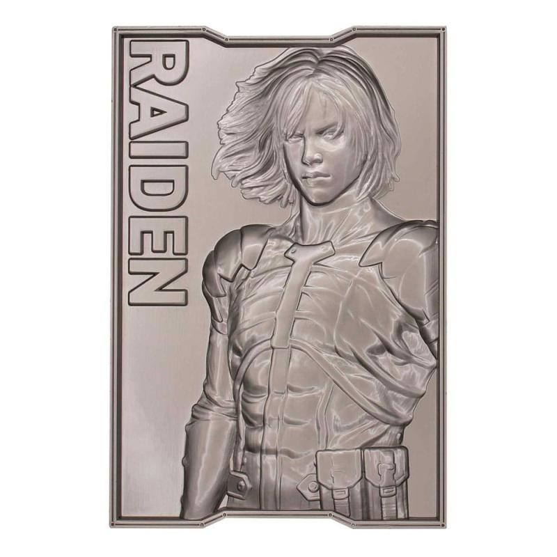 Metal Gear Solid 2 Lingote Raiden Limited Edition