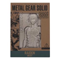 Metal Gear Solid 2 Lingote Raiden Limited Edition